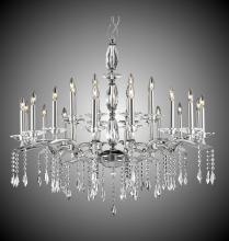  CH5538-G-35S-37G-ST - 8+16 Light Two Tier Kaya Chandelier